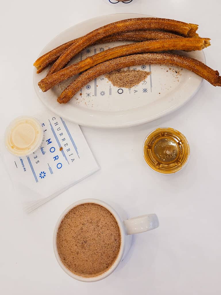 Enjoy churros the way locals do, with a visit to El Moro