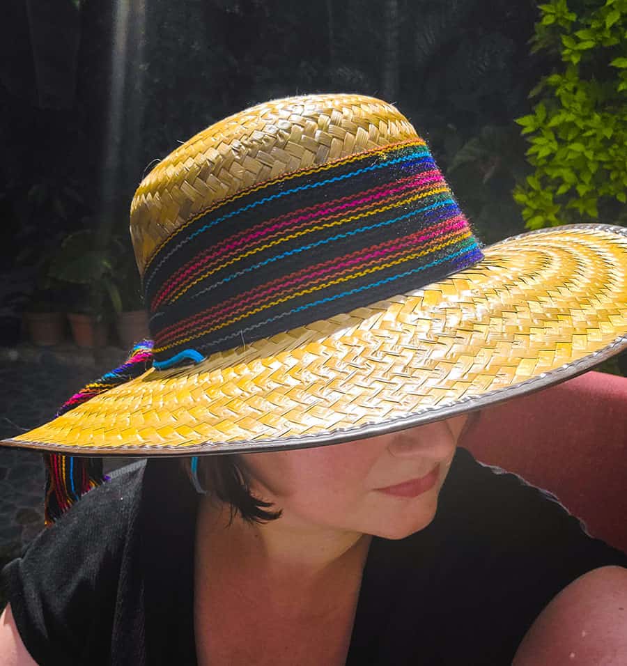 If you forget to pack a hat for Cancun, sun hats are easy to find at the market.