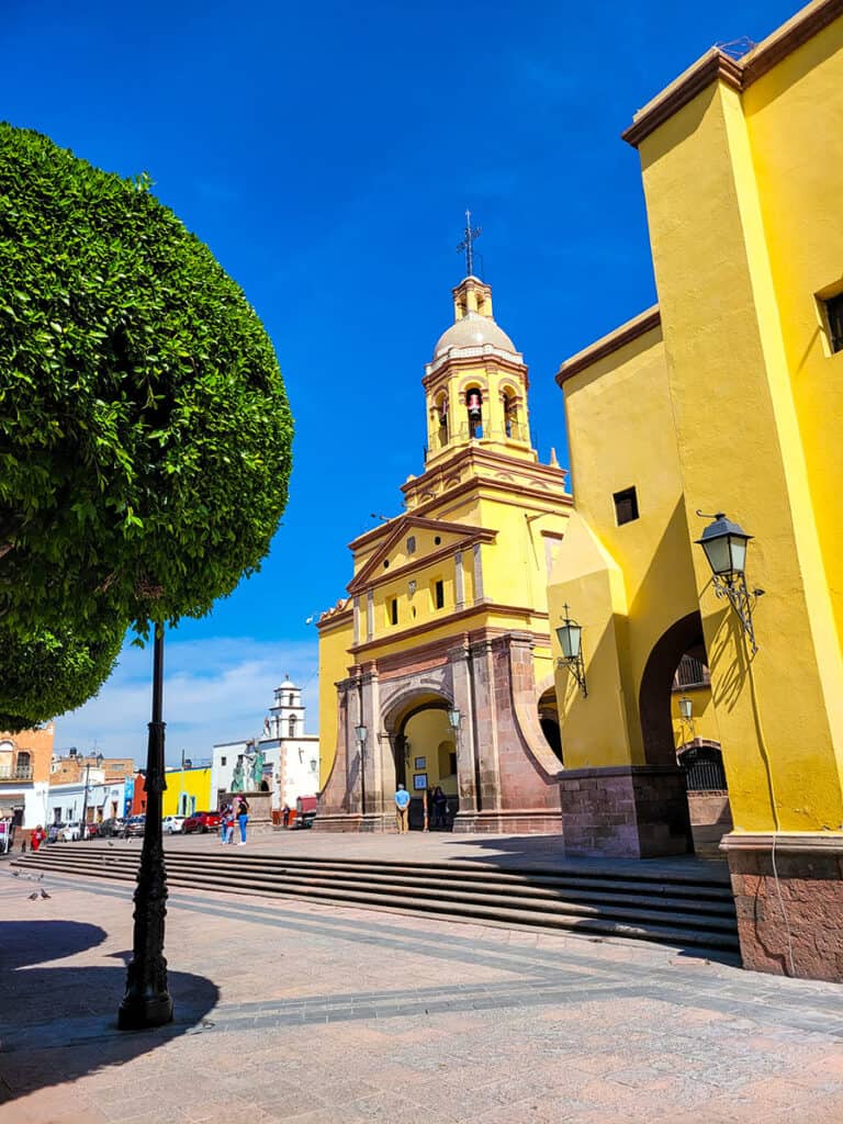 The historic zone of Santiago de Queretaro is one of the best day trips from San Miguel de Allende.